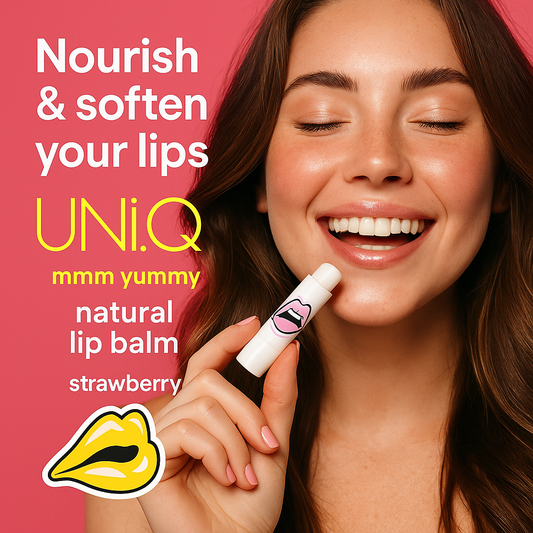 يوني.كيو | مرطب شفاه طبيعي | فراولة
