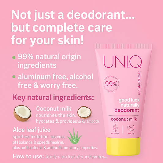 يوني.كيو | مزيل عرق طبيعي بحليب جوز الهند
