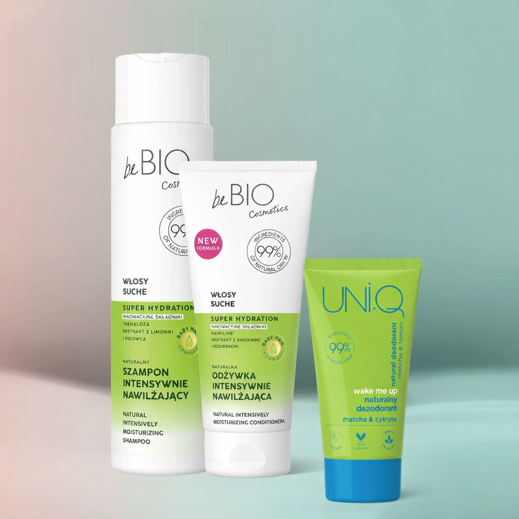 بكج شعر طبيعي جاف ومزيل العرق الشبّ ومستخلص الأرز البرّي