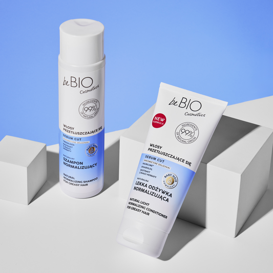 بي بايو شامبو وبلسم طبيعي للشعر الدهني