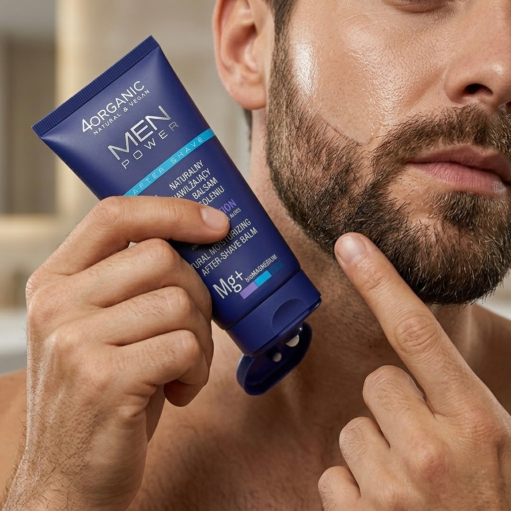بلسم ما بعد الحلاقة المرطب للرجال – 4Organic Men Power