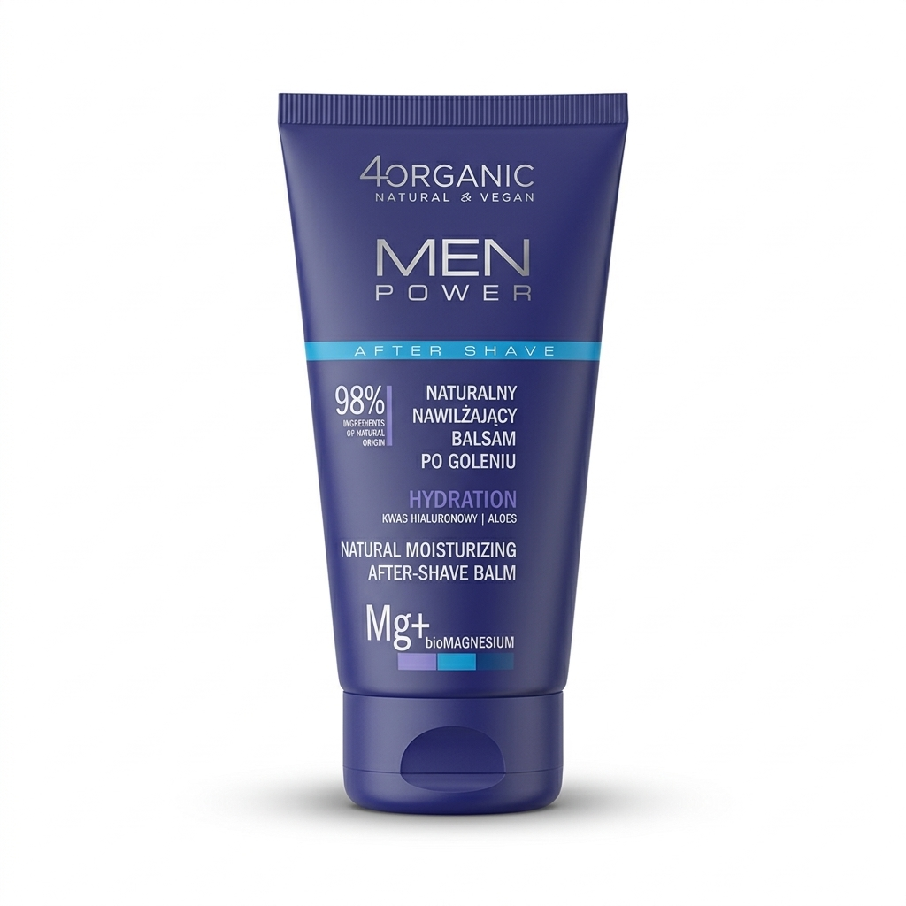 بلسم ما بعد الحلاقة المرطب للرجال – 4Organic Men Power