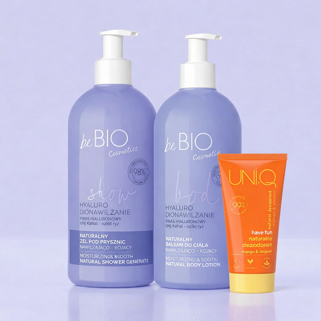 بكج عناية طبيعية للجسم الازرق (جل استحمام+كريم الجسم+مزيل العرق)