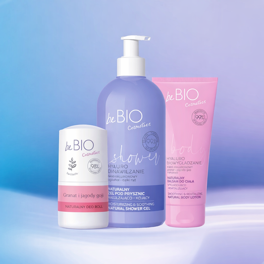 بكج عناية طبيعية للجسم (جل استحمام+كريم الجسم+مزيل العرق)